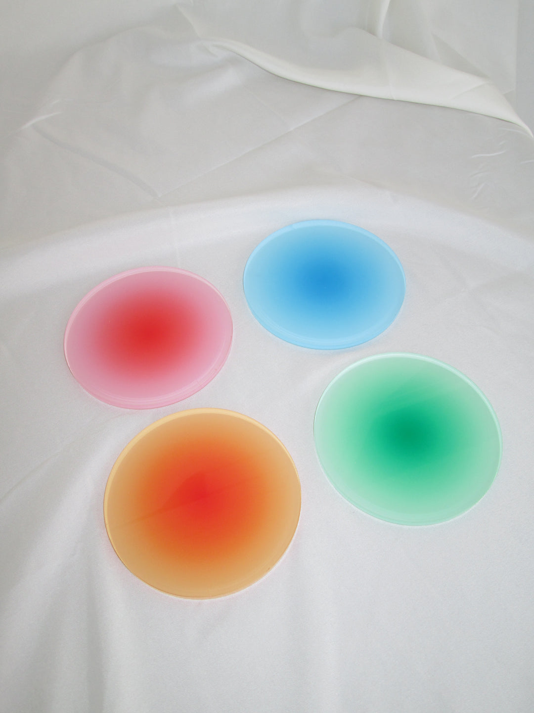 Aura Acrylic Coaster Set