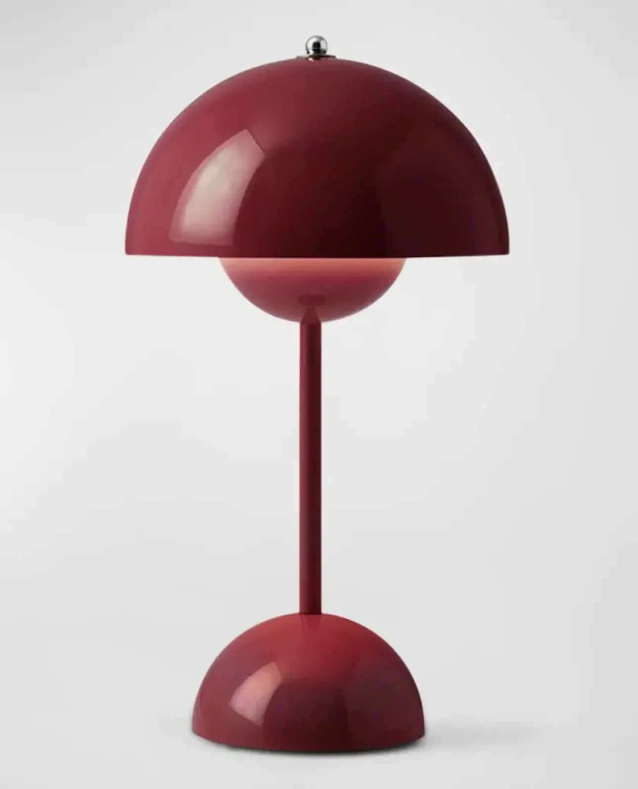 Flowerpot Lamp red