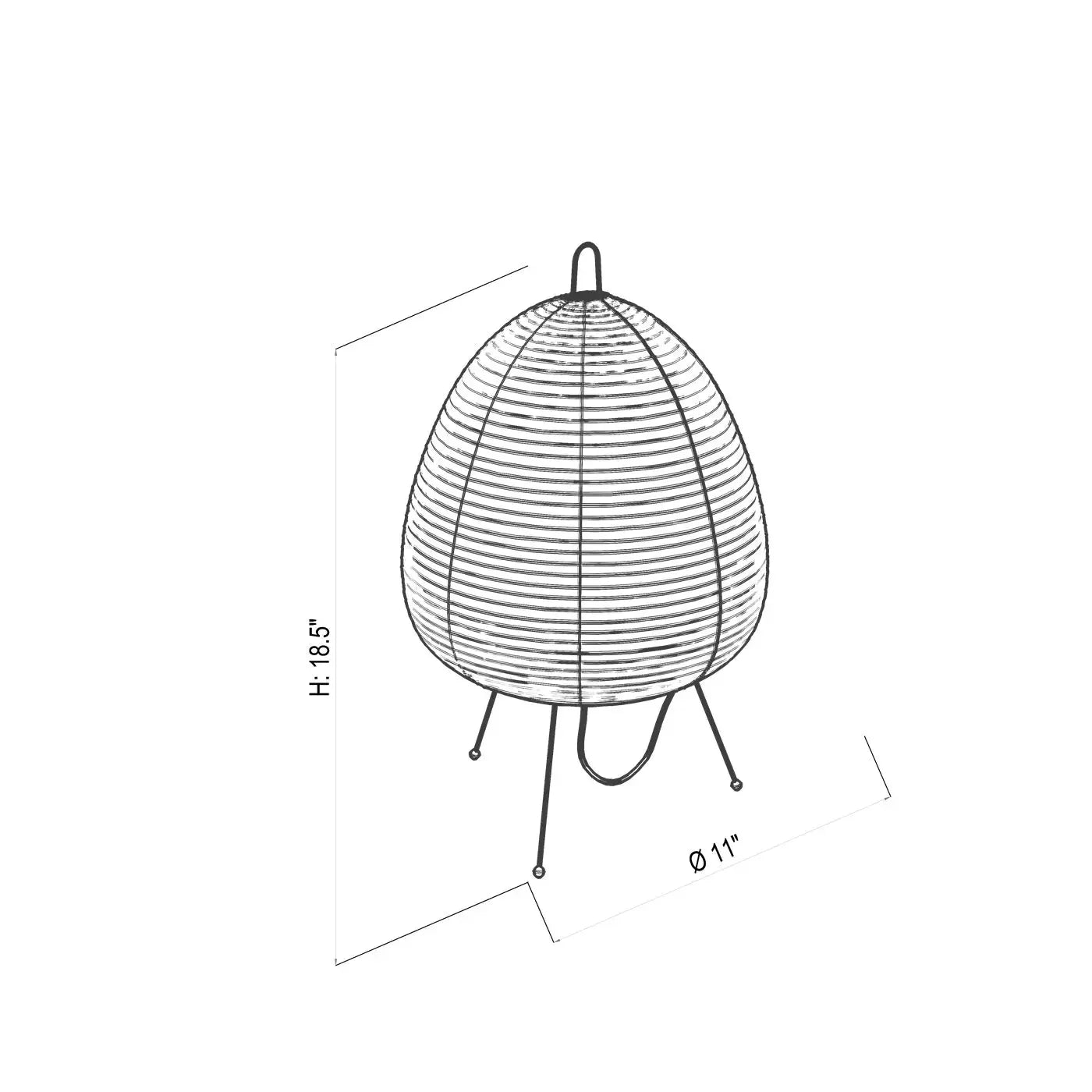 ilovehue Japanese Sculpture Lamp ilovehue