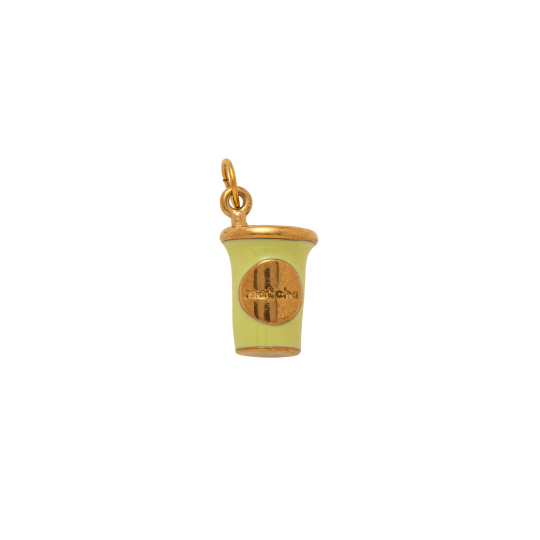 Matcha Charm - 18k Gold Plated