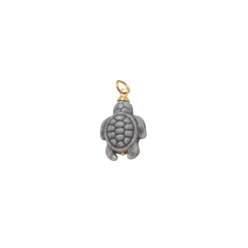 Ceramic Turtle Charm - image 1